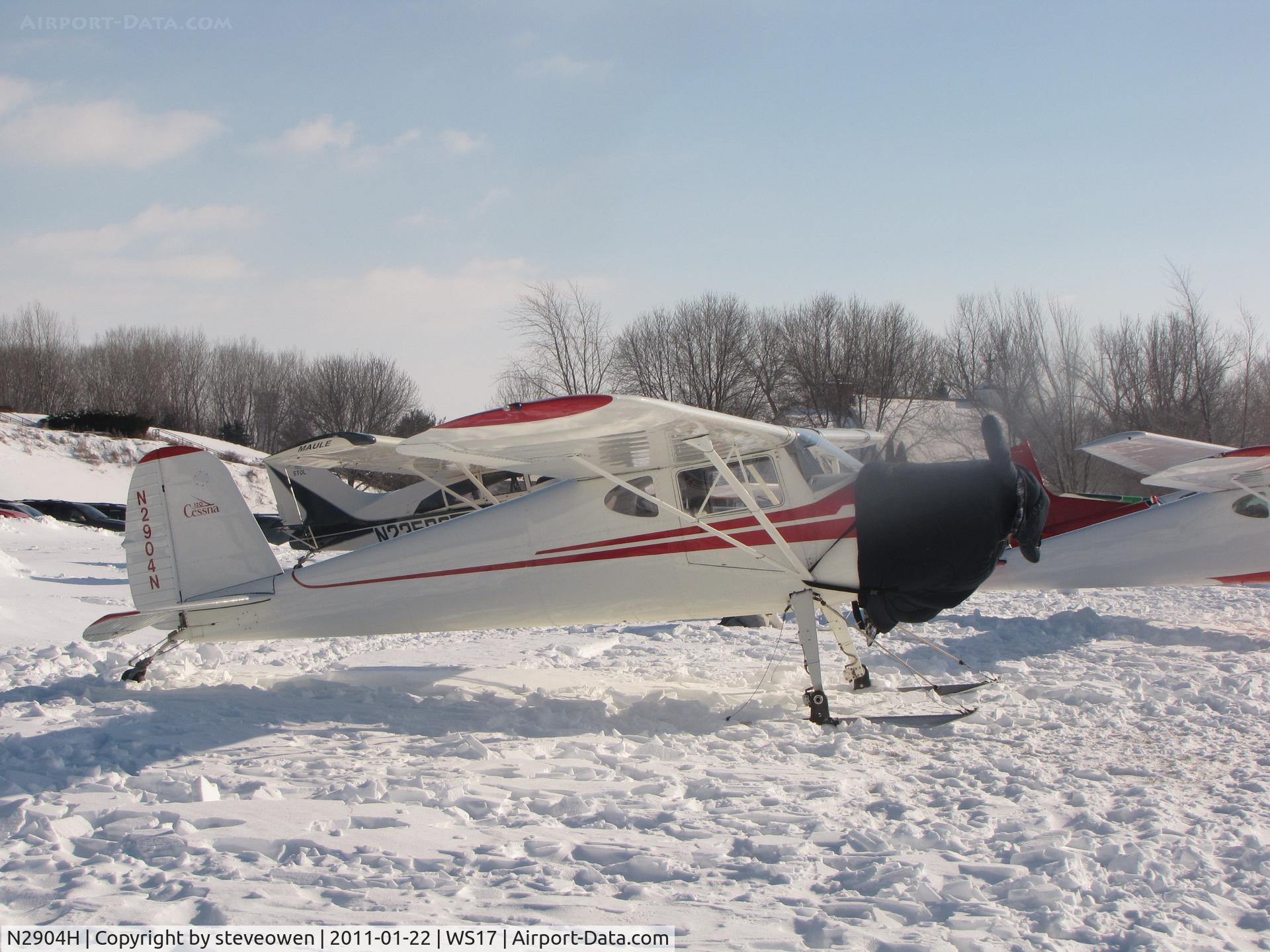 N2904H, 1946 Erco 415D Ercoupe C/N 3529, EAA Ski Plane Fly-in