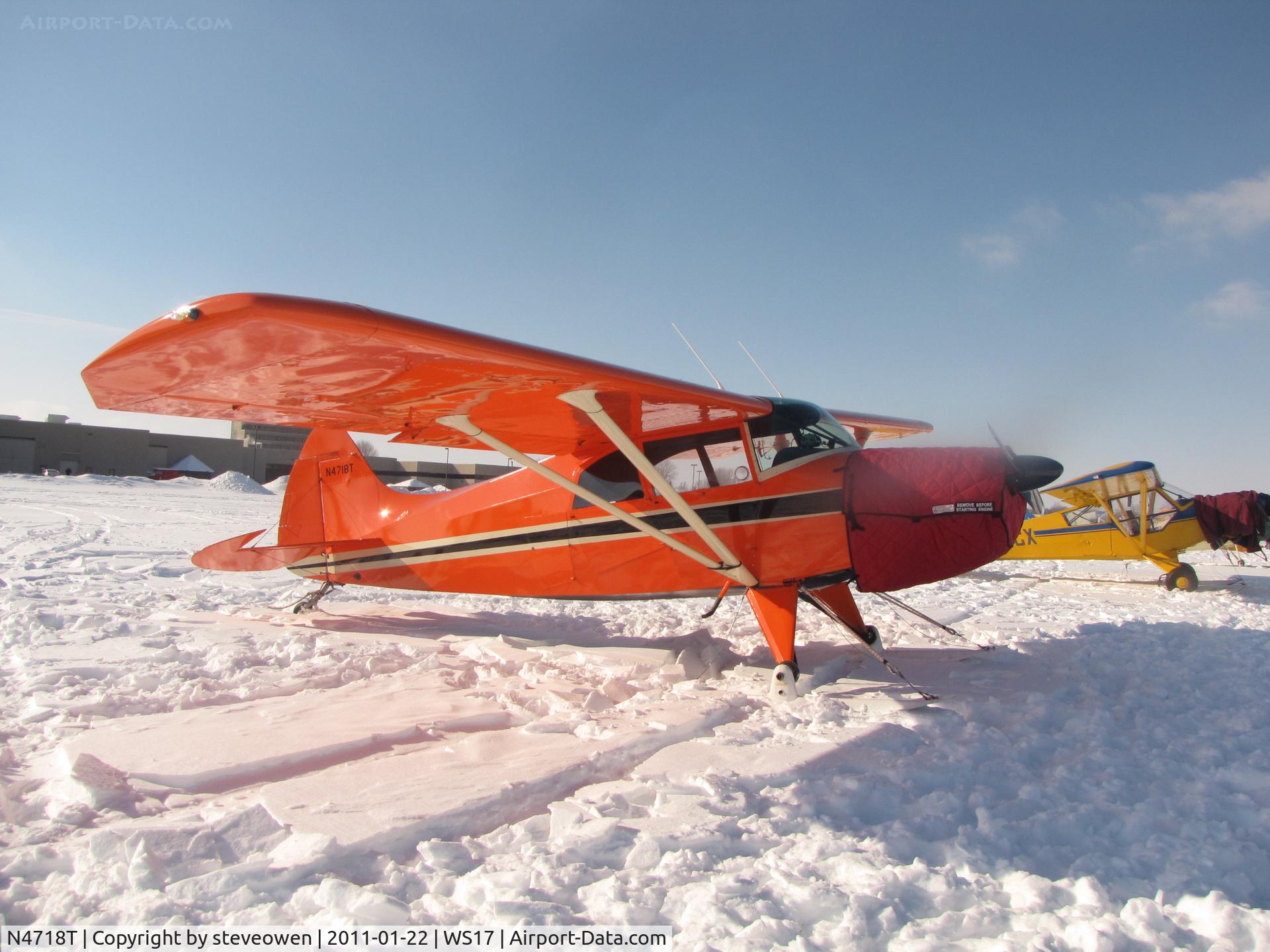 N4718T, 1964 Maule M-4 C/N 61, Ski Plane Fly-in @ WS17