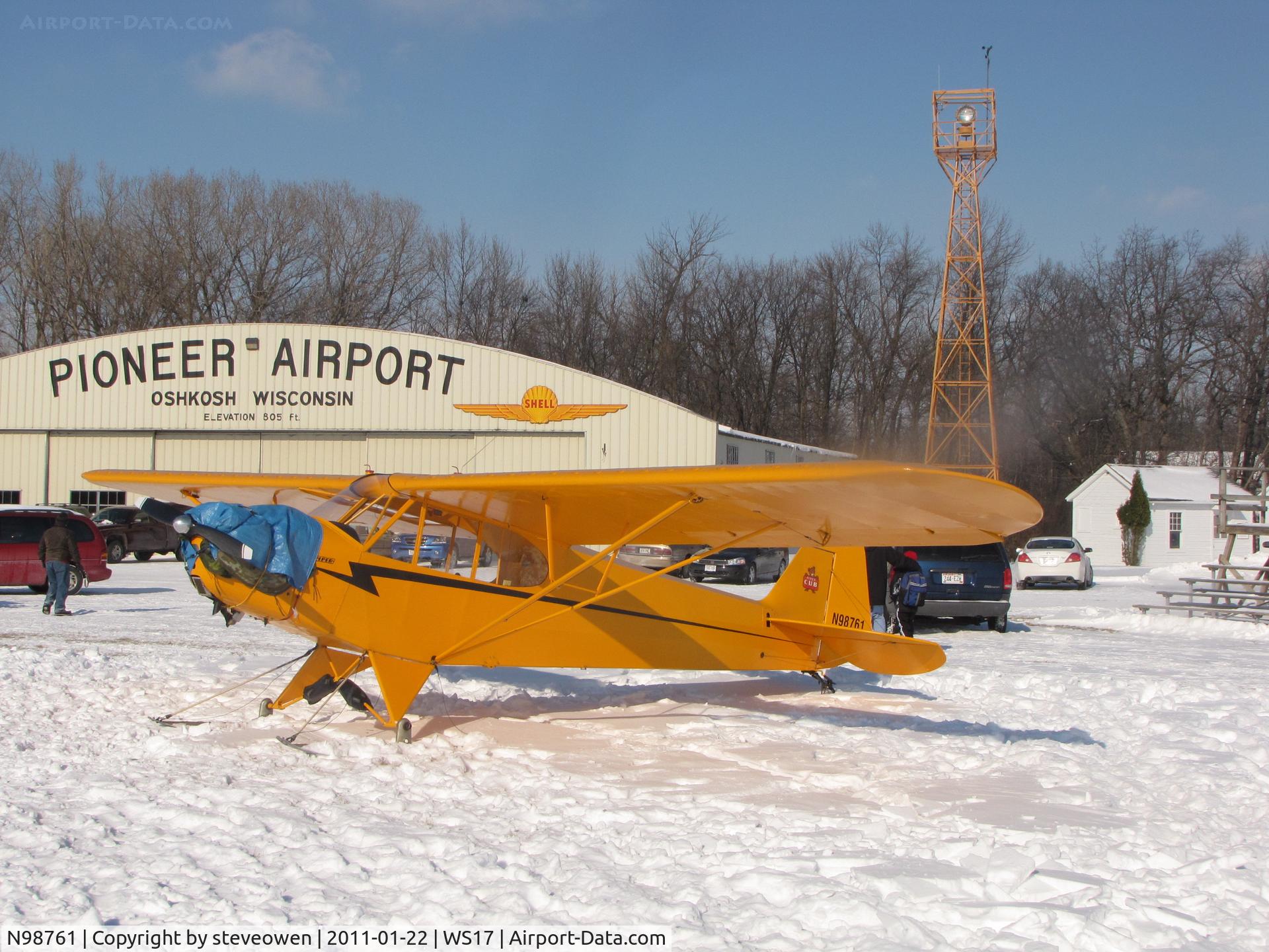 N98761, 1946 Piper J3C-65 Cub Cub C/N 18992, Pioneer Airport