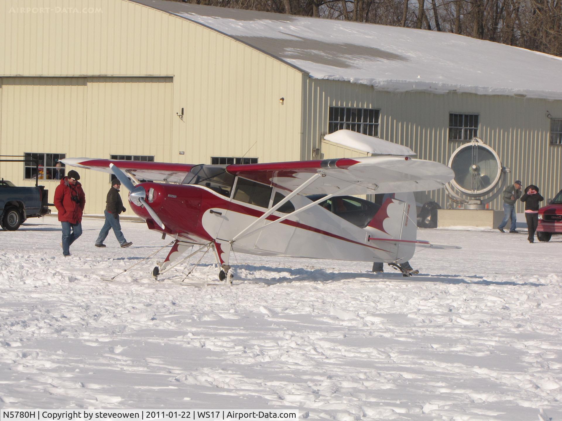 N5780H, 1949 Piper PA-16 Clipper C/N 16-393, EAA Pioneer airport