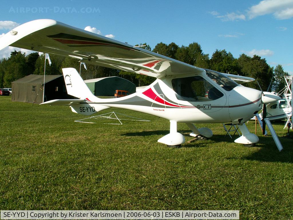 SE-YYD, 2001 Flight Design CT2K C/N 01-07-05-21, Recently sold to Norway(2011-01-20).