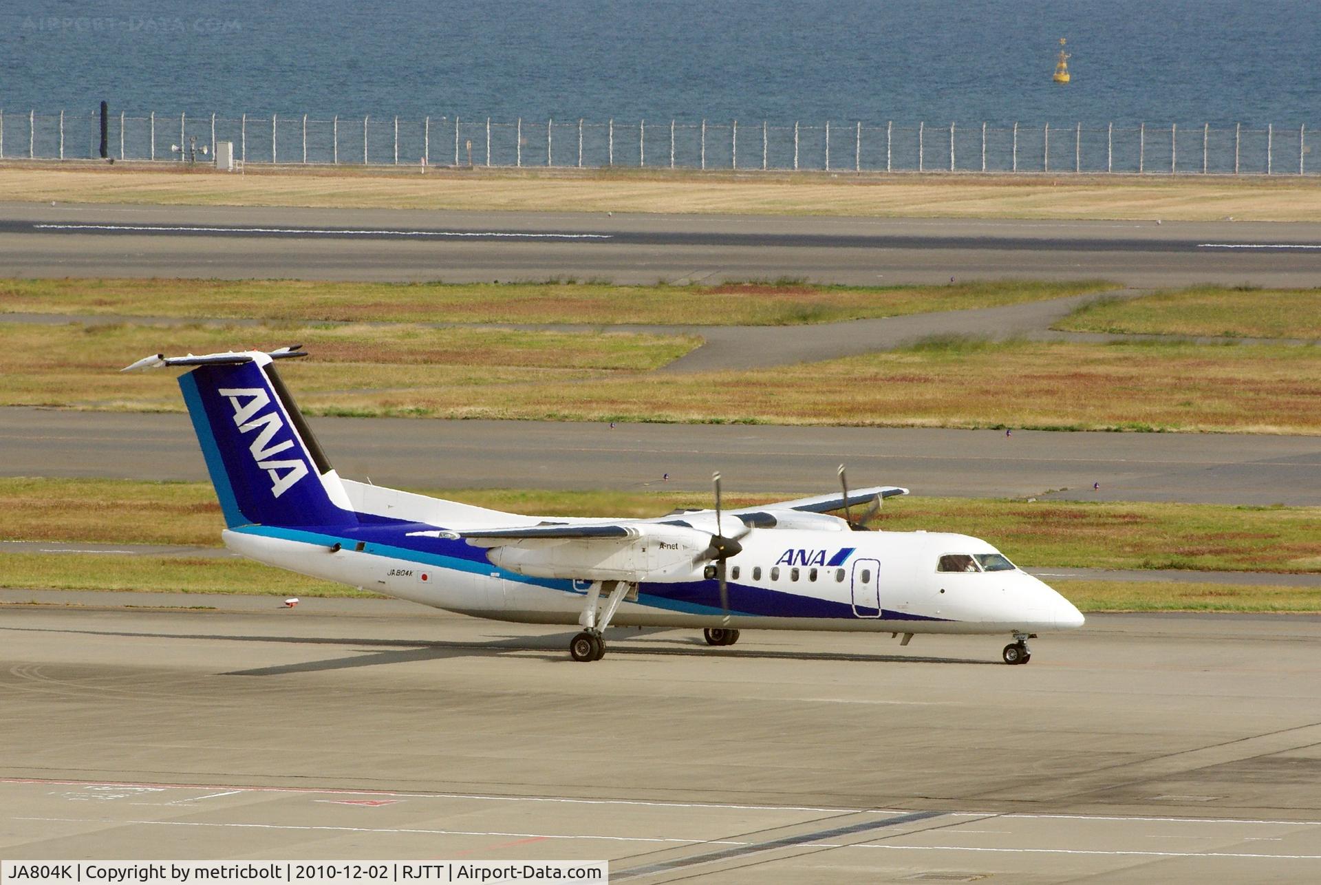 JA804K, 2002 De Havilland Canada DHC-8-315 Dash 8 C/N 591, At Tokyo Haneda