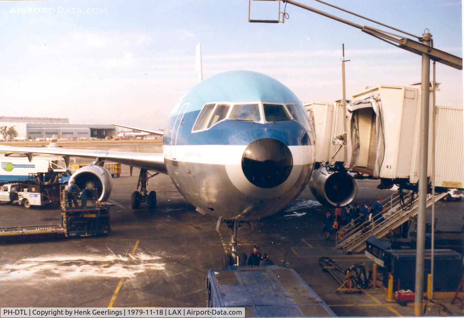PH-DTL, 1975 McDonnell Douglas DC-10-30 C/N 46952, KLM , LAX 1979