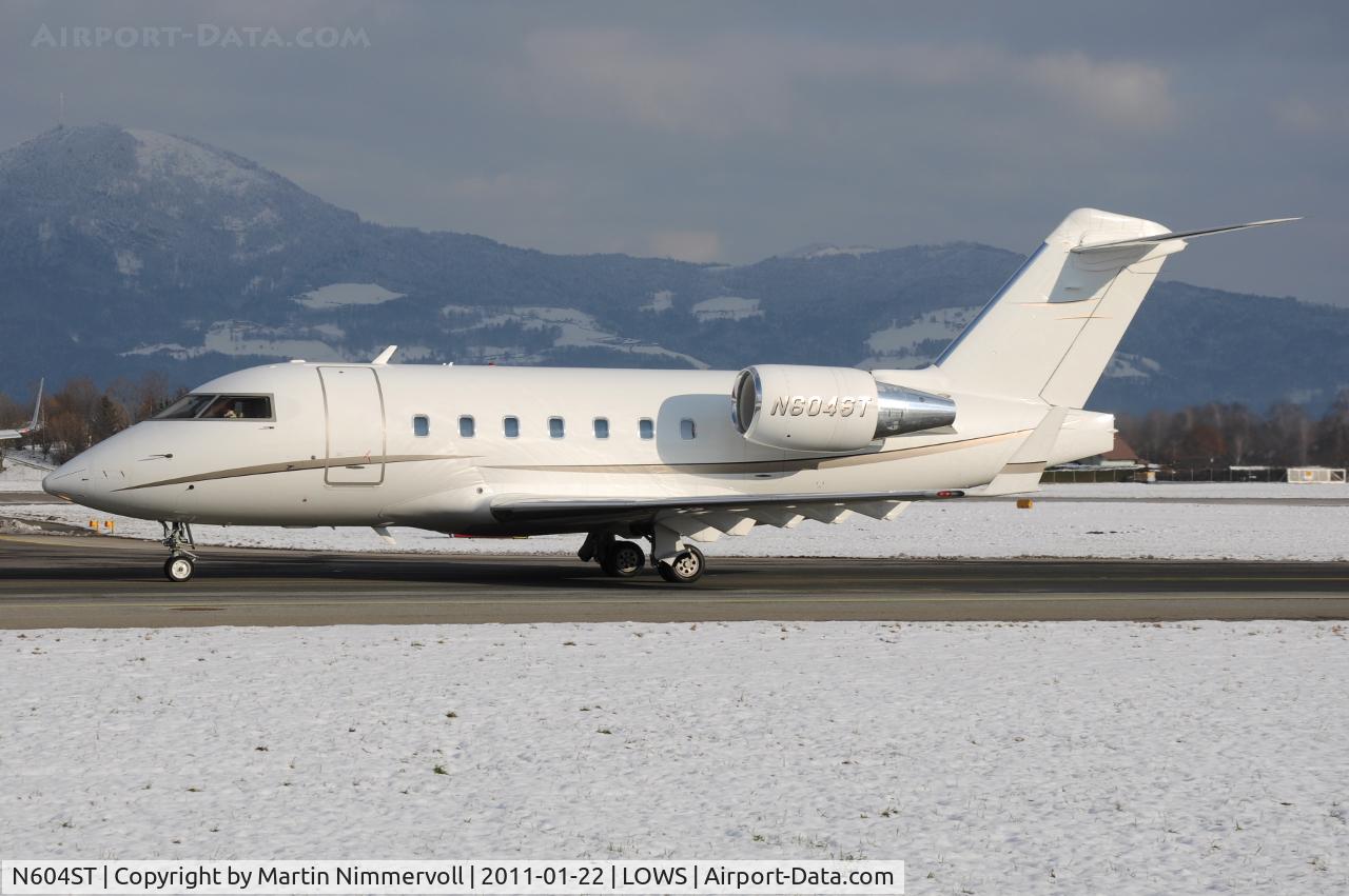 N604ST, 2000 Bombardier Challenger 604 (CL-600-2B16) C/N 5479, Private