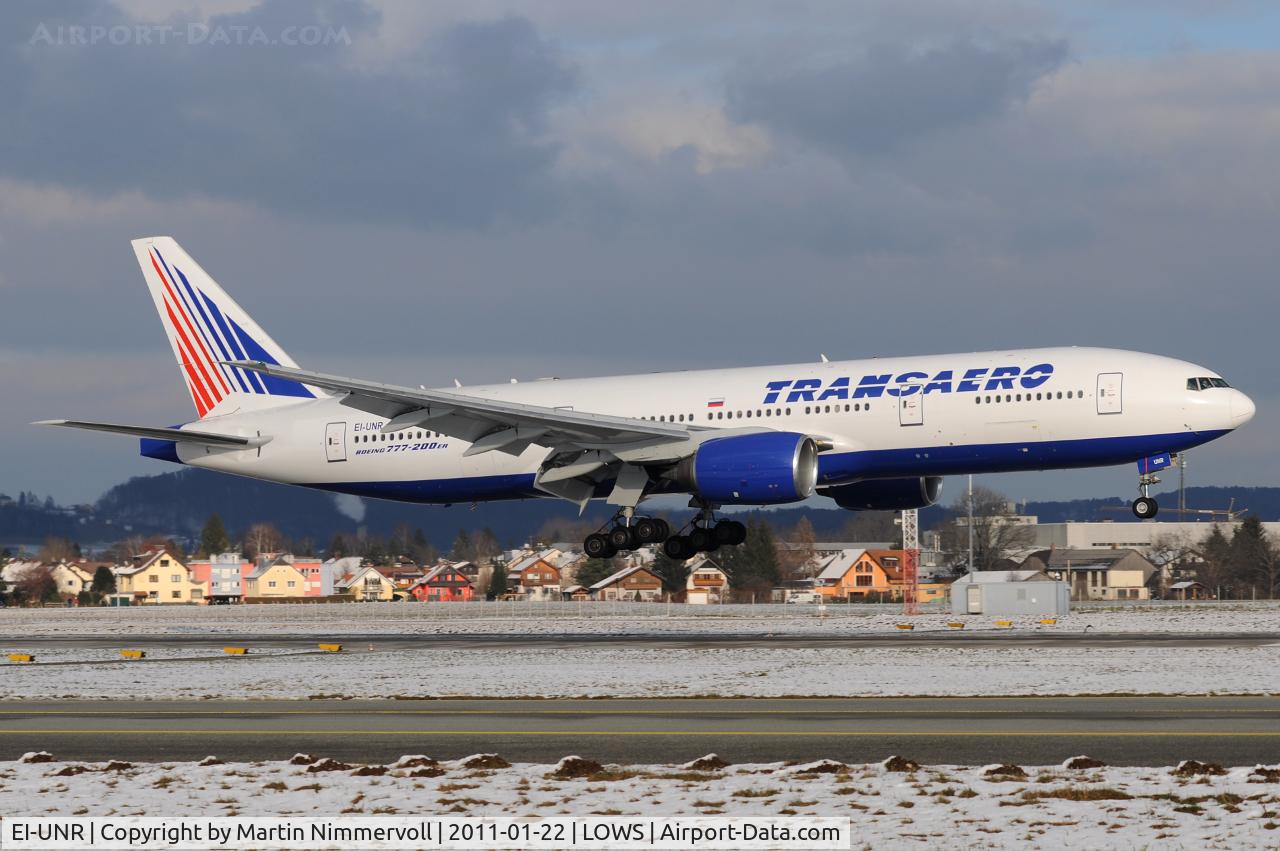 EI-UNR, 1999 Boeing 777-212/ER C/N 28523, Transaero Airlines