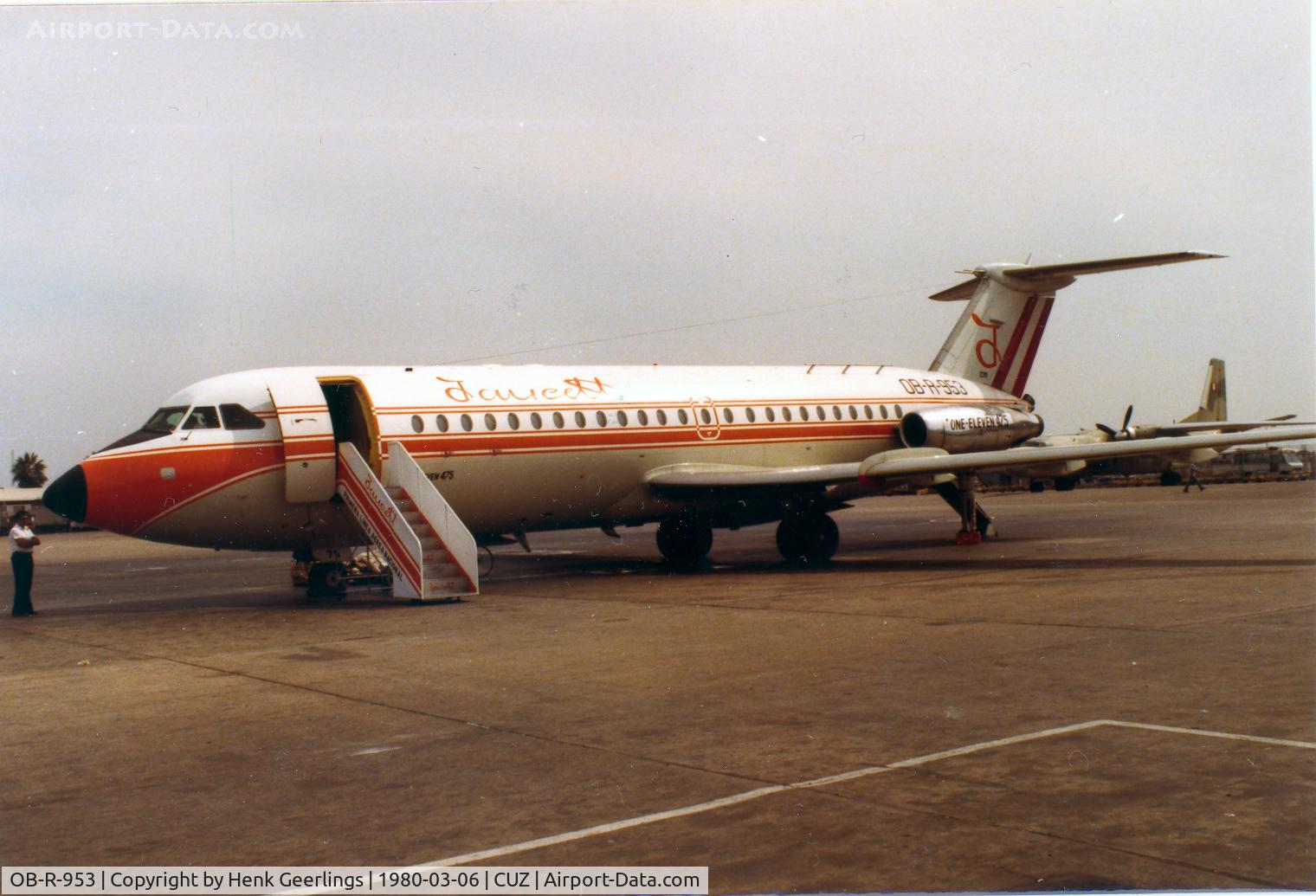 OB-R-953, 1971 BAC 111-476FM One-Eleven C/N BAC.239, Faucett , Cuzco