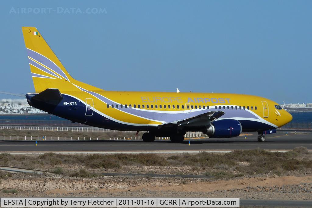 EI-STA, 1997 Boeing 737-31S C/N 29057, Air Contactor flight into Lanzarote with 1997 Boeing 737-31S, c/n: 29057