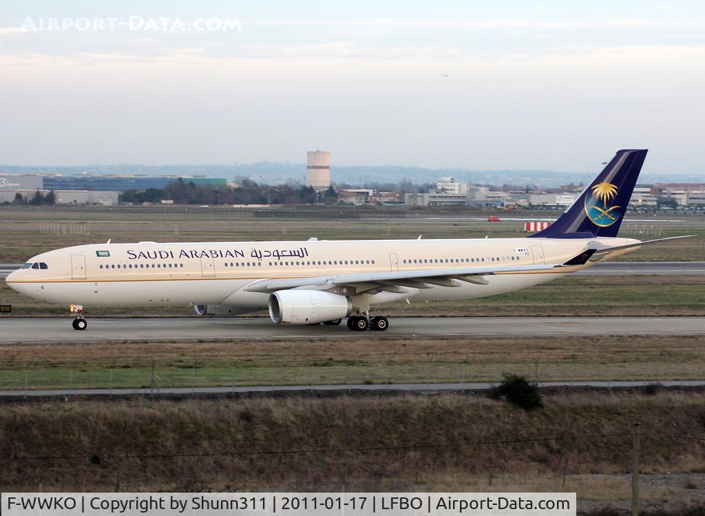 F-WWKO, 2011 Airbus A330-343X C/N 1192, C/n 1192 - To be HZ-AQG