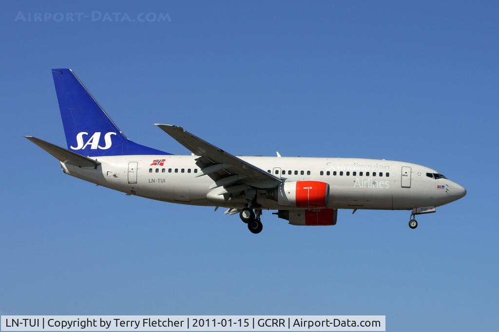 LN-TUI, 2000 Boeing 737-705 C/N 29094, SAS 2000 Boeing 737-705, c/n: 29094
