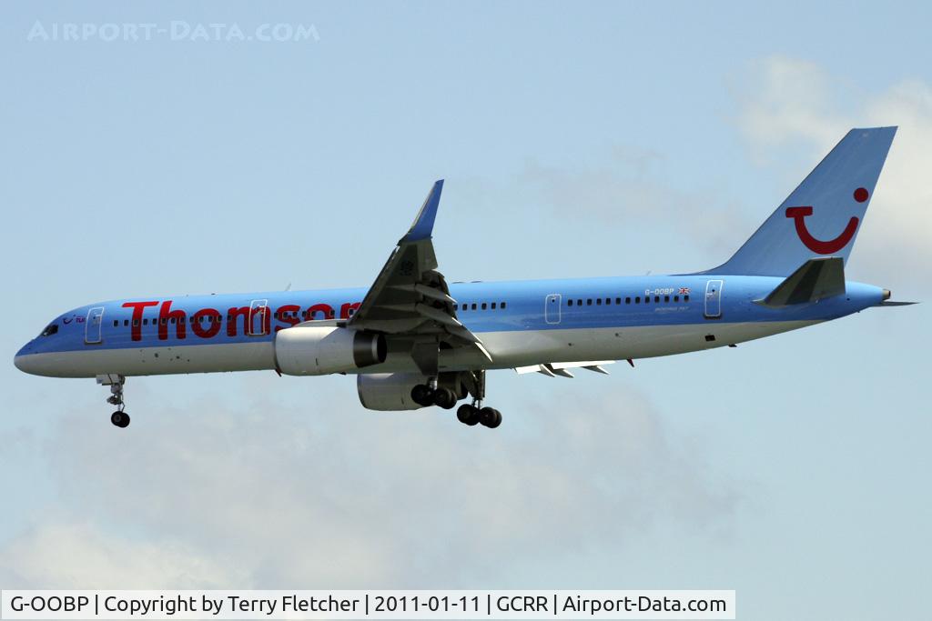 G-OOBP, 2000 Boeing 757-2G5 C/N 30394, Thomson 2000 Boeing 757-2G5, c/n: 30394