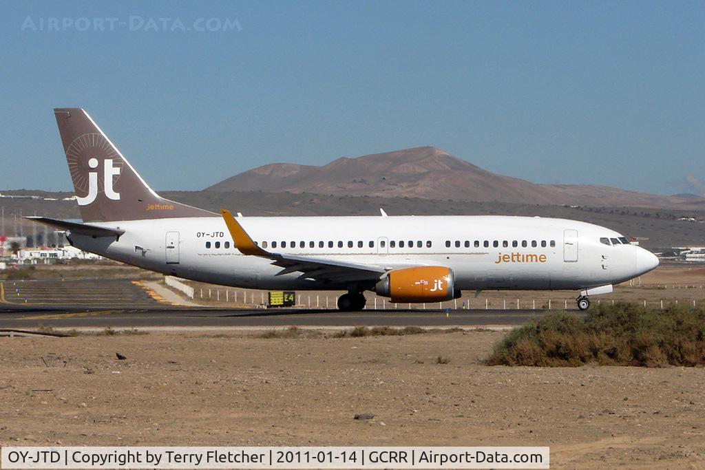 OY-JTD, 1990 Boeing 737-3Y0 C/N 24678, Jettime 1990 Boeing / The Boeing Company 737-3Y0, c/n: 24678