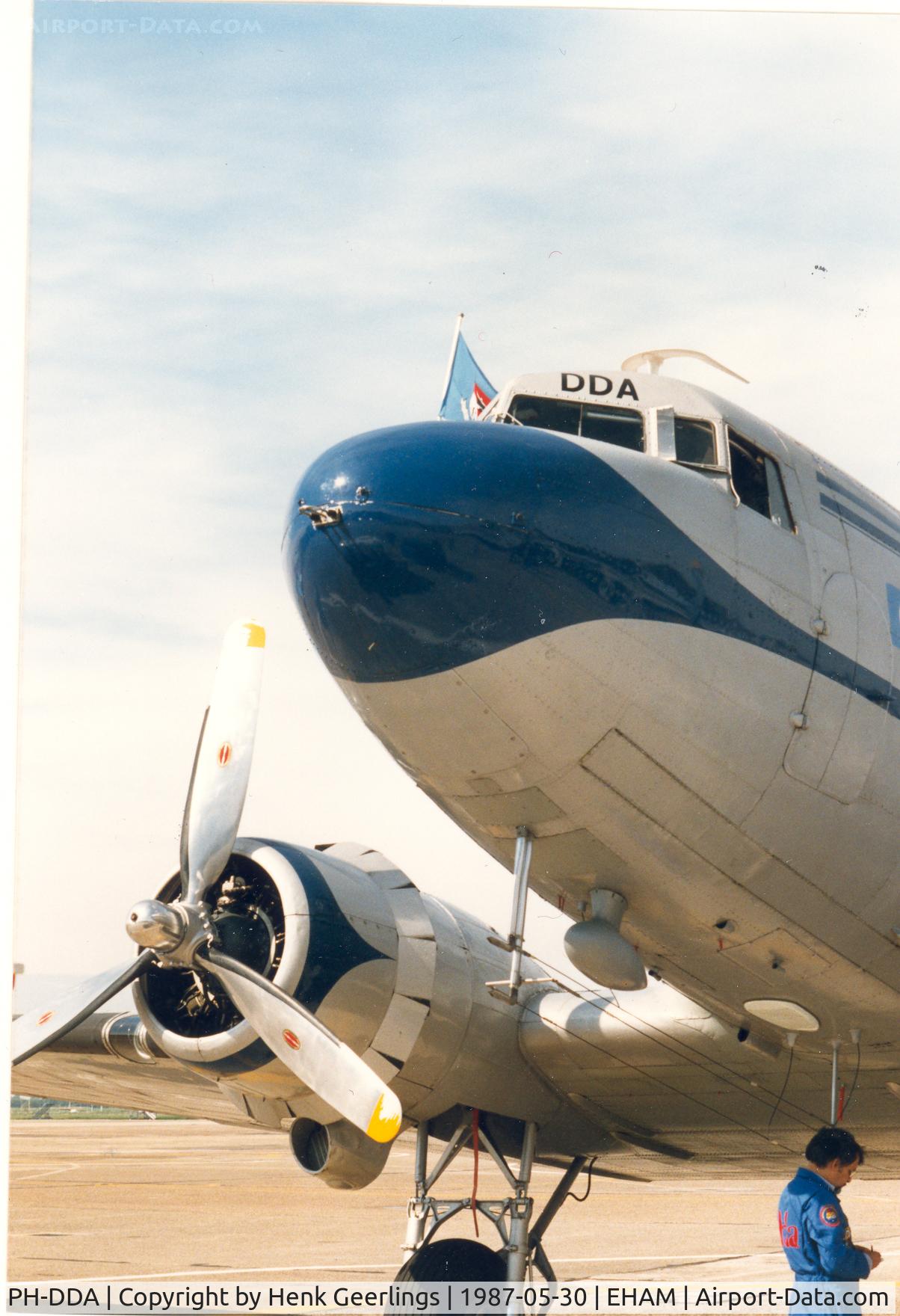 PH-DDA, 1943 Douglas C-47A-70-DL Skytrain C/N 19109, DDA , Dutch Dakota Association , May '87