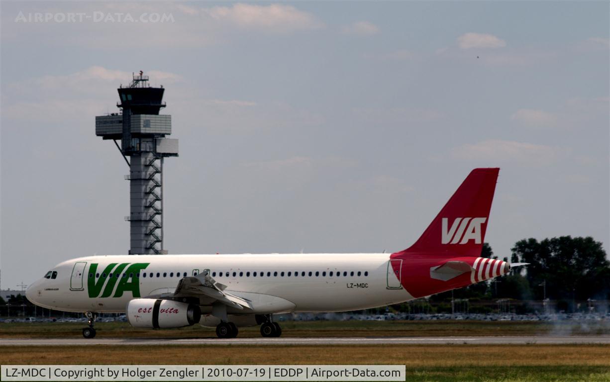 LZ-MDC, 2010 Airbus A320-232 C/N 4270, Arrival from Varna/Bulgaria on rwy 08L.