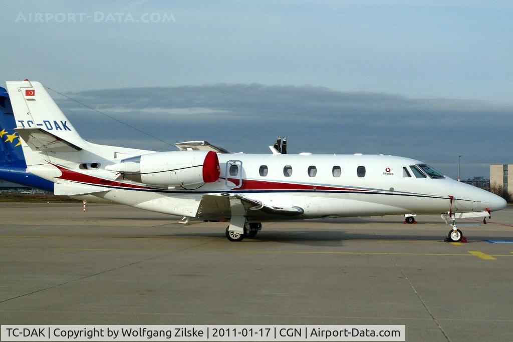 TC-DAK, 2009 Cessna 560XL Citation XLS+ C/N 560-6048, visitor
