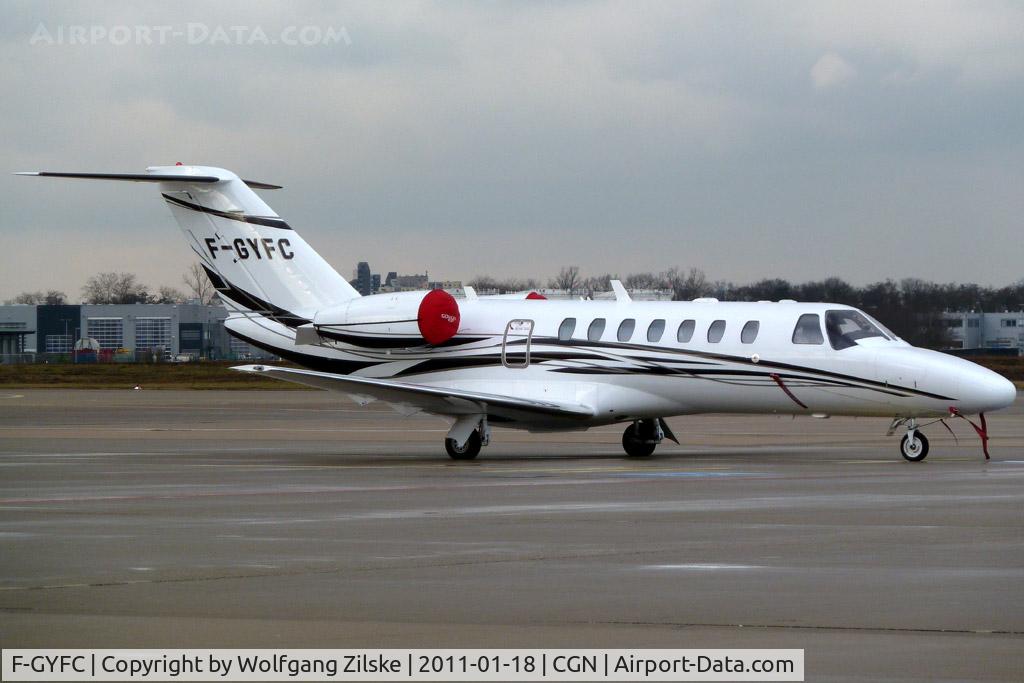 F-GYFC, 2007 Cessna 525B CitationJet CJ3 C/N 525B-0176, visitor