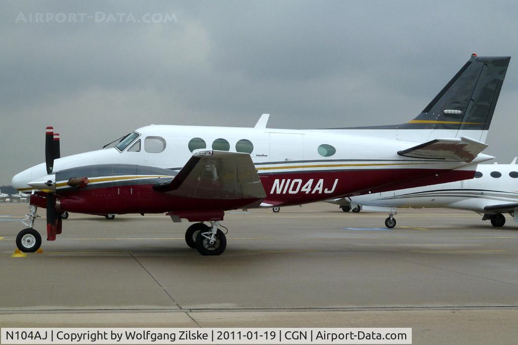 N104AJ, 1988 Beech C90A King Air C/N LJ-1164, visitor