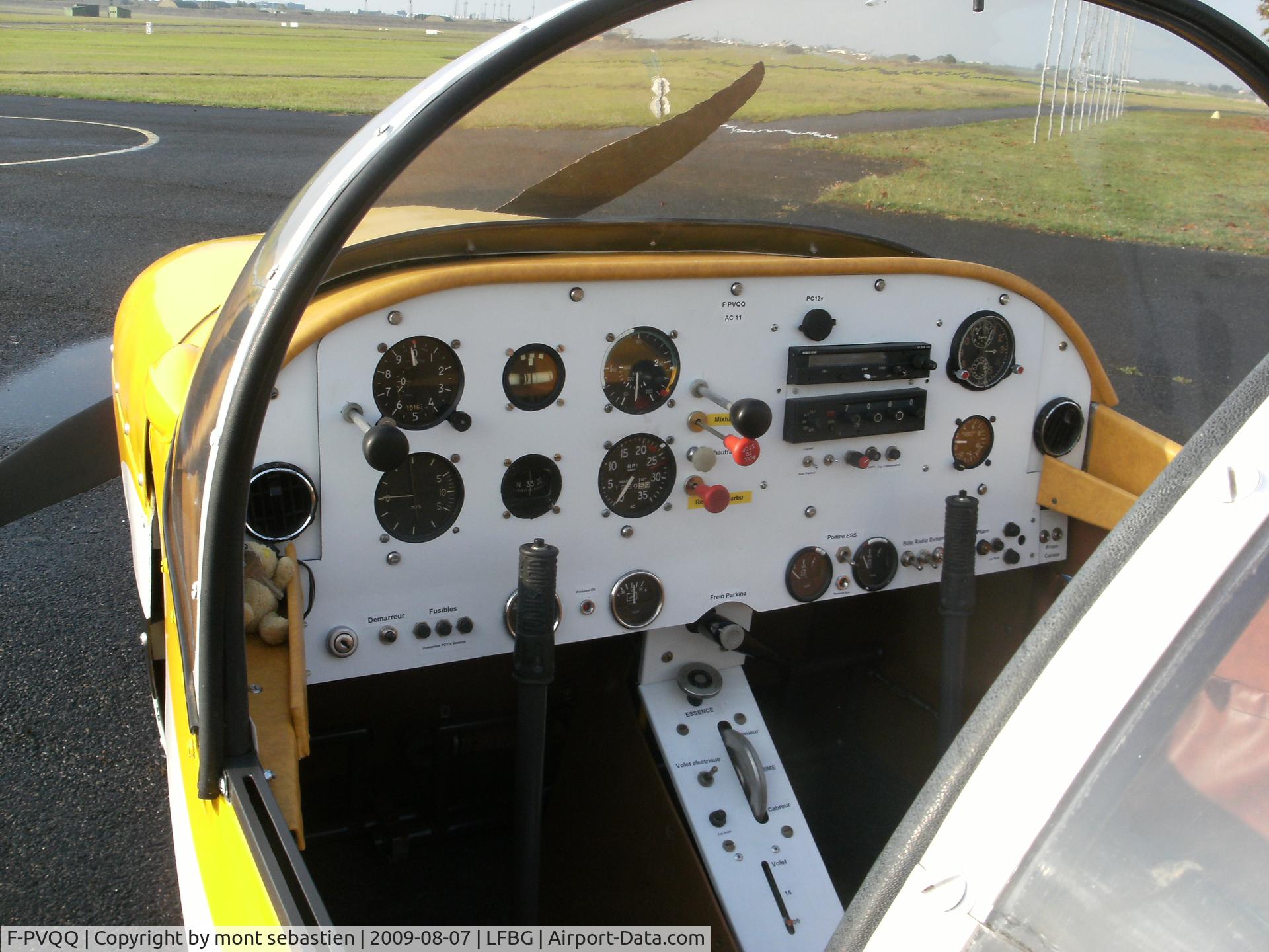 F-PVQQ, Chatelain AC-11 C/N 01, avion ac 11 chatelain restaurer en 2009 par Mont sébastien