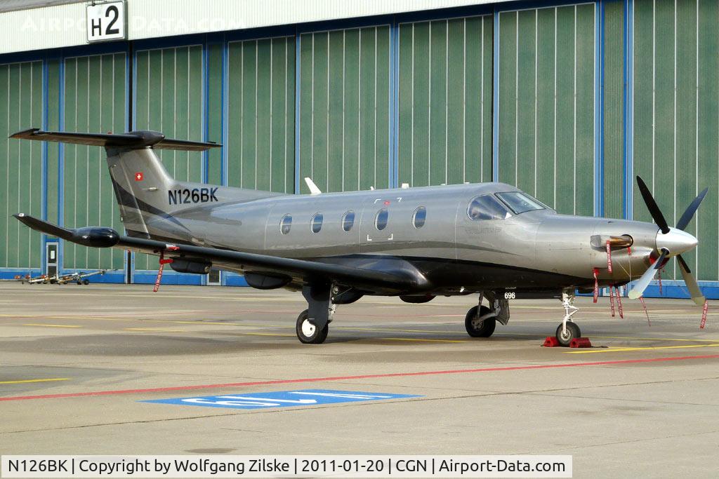 N126BK, 2006 Pilatus PC-12/47 C/N 696, visitor