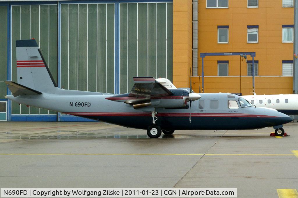 N690FD, 1977 Rockwell International 690B C/N 11393, visitor
