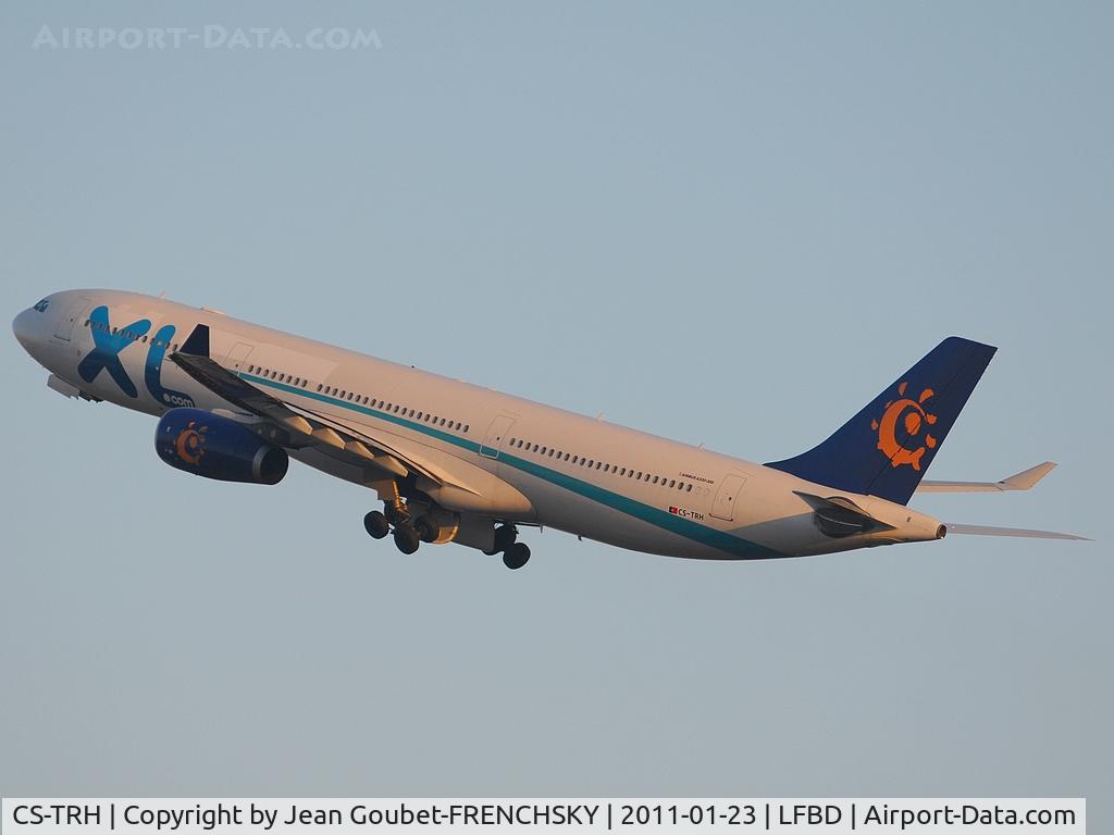 CS-TRH, 2007 Airbus A330-343X C/N 833, SE86 au take off runwau 05
