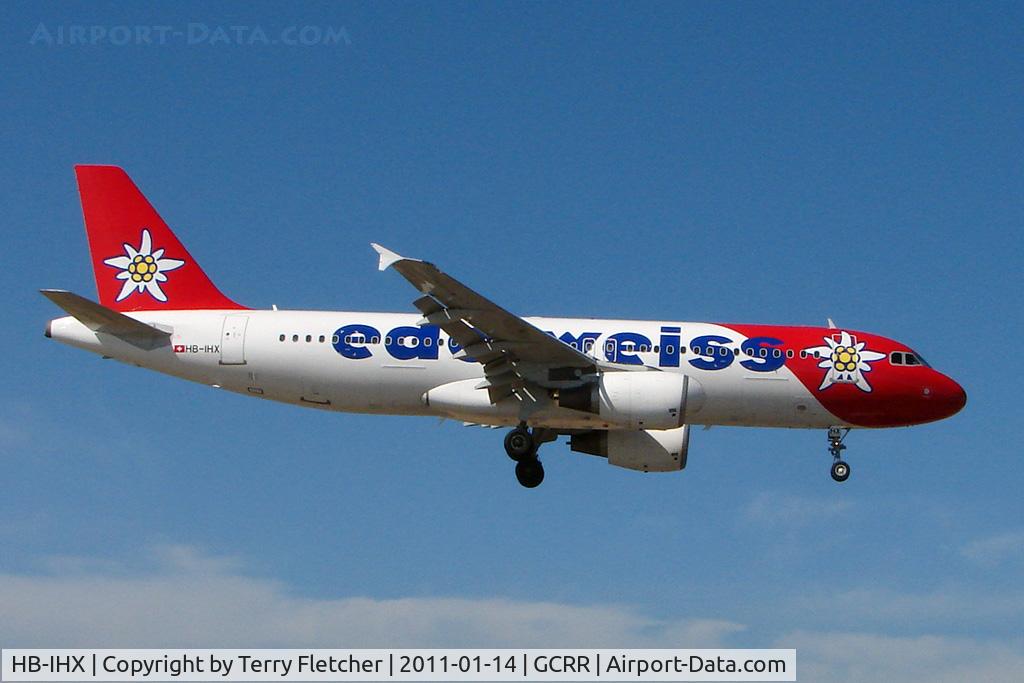 HB-IHX, 1998 Airbus A320-214 C/N 0942, 1998 Airbus A320-214, c/n: 0942 of Edelweiss