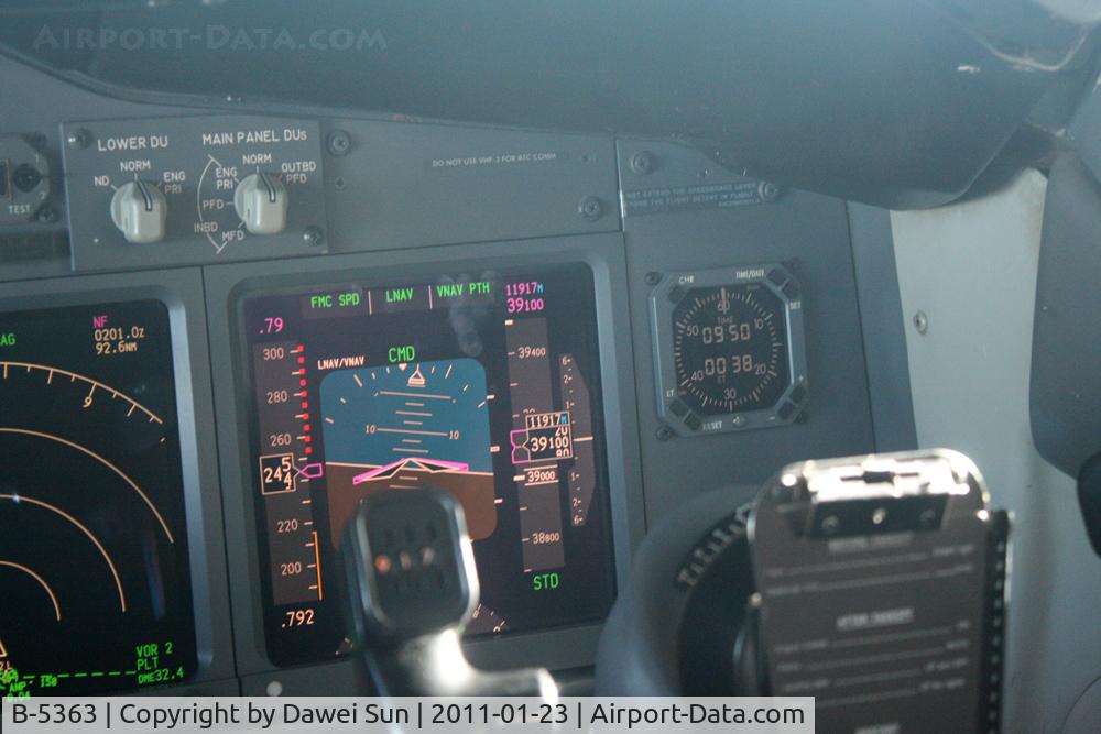 B-5363, 2000 Boeing 737-86J C/N 30500, 39100 ft
