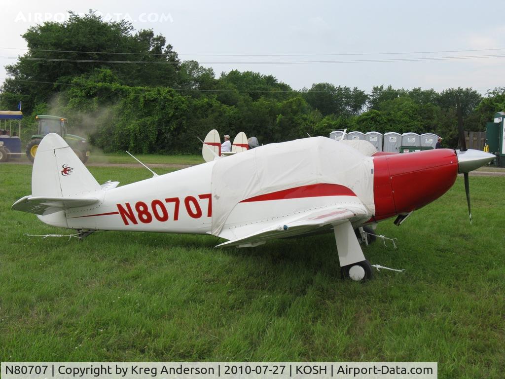 N80707, 1946 Globe GC-1B Swift C/N 110, EAA AirVenture 2010