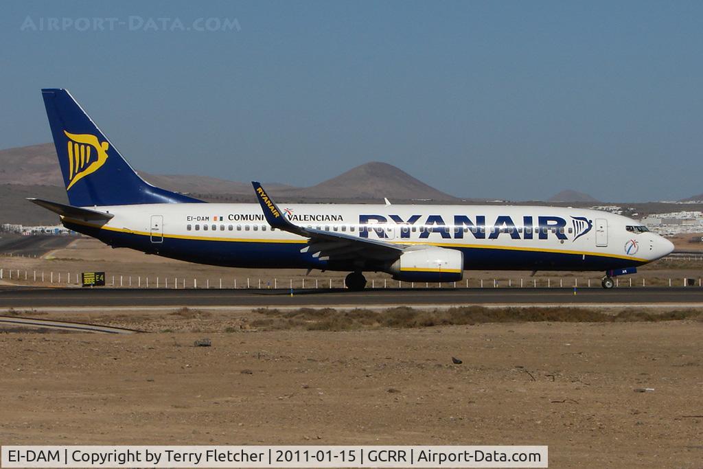 EI-DAM, 2003 Boeing 737-8AS C/N 33719, Ryanair 2003 Boeing 737-8AS, c/n: 33719