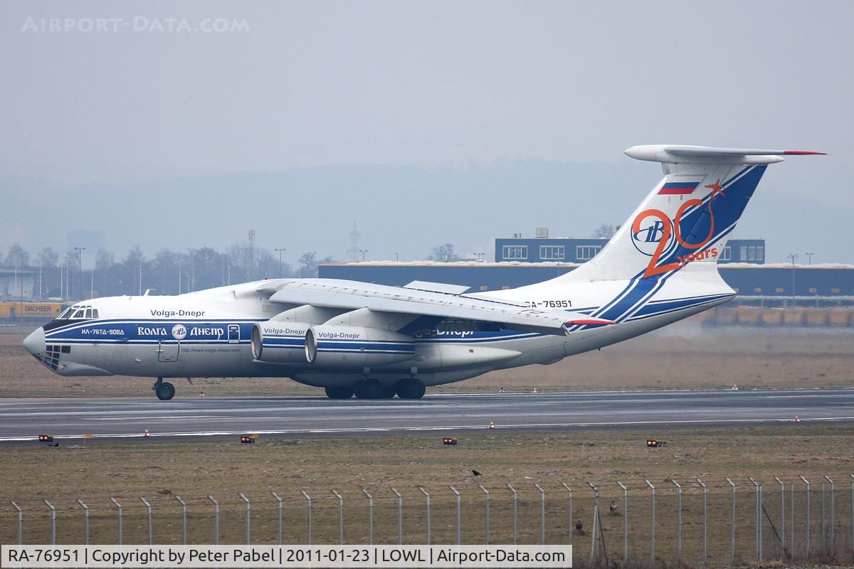 RA-76951, 2007 Ilyushin Il-76TD-90VD C/N 2073421704, Cargo Charter from Monastir