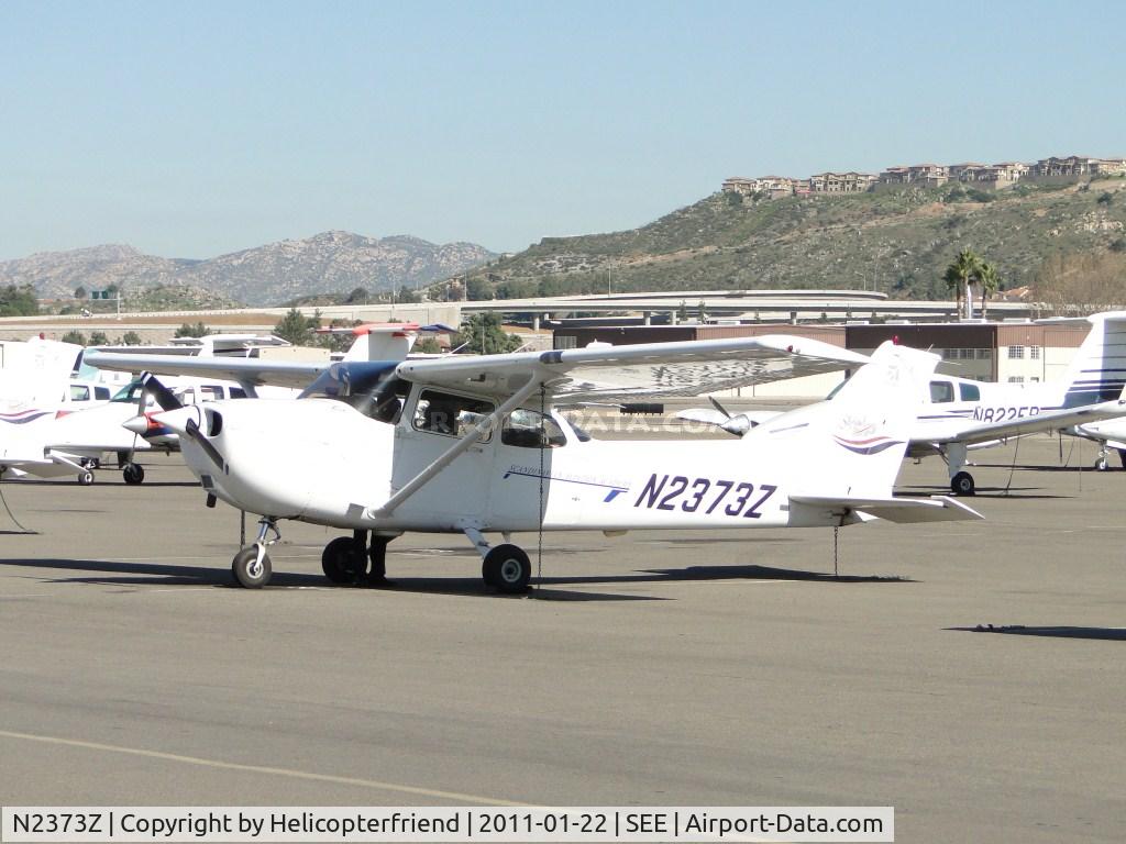 N2373Z, 1999 Cessna 172S C/N 172S8075, Tied down and waiting it's turn to fly