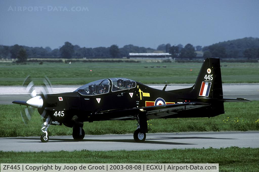 ZF445, 1992 Short S-312 Tucano T1 C/N S138/T109, 207(R) Sq.