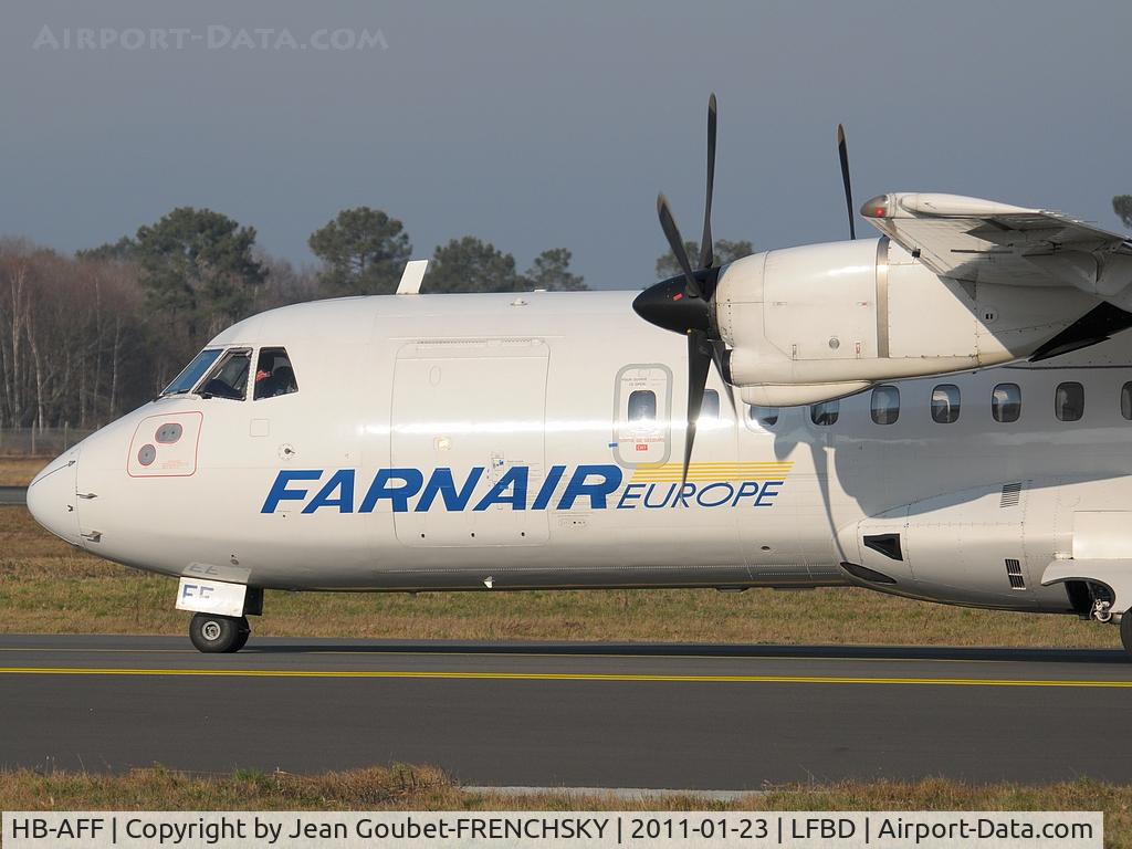 HB-AFF, 1991 ATR 42-320 C/N 264, FA122 pour BSL