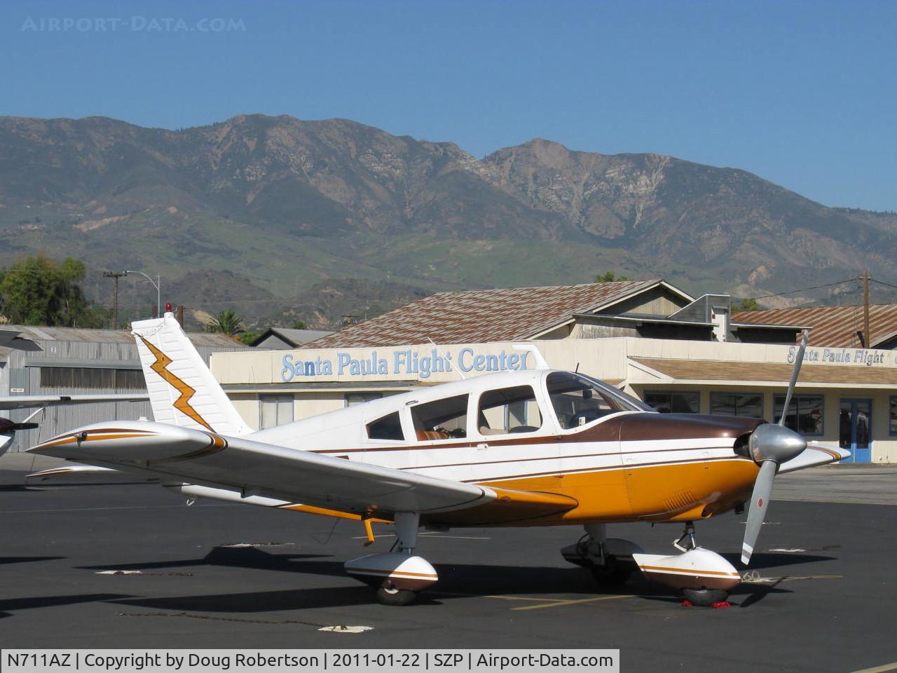 N711AZ, 1970 Piper PA-28-235 Cherokee C/N 28-11361, 1970 Piper PA-28-235 CHEROKEE, Lycoming O-540-B4B5 235 Hp