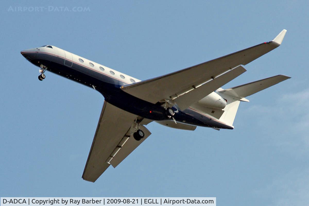 D-ADCA, 2006 Gulfstream Aerospace GV-SP (G550) C/N 5114, Gulfstream G550 [5114] Home~G 21/08/2009