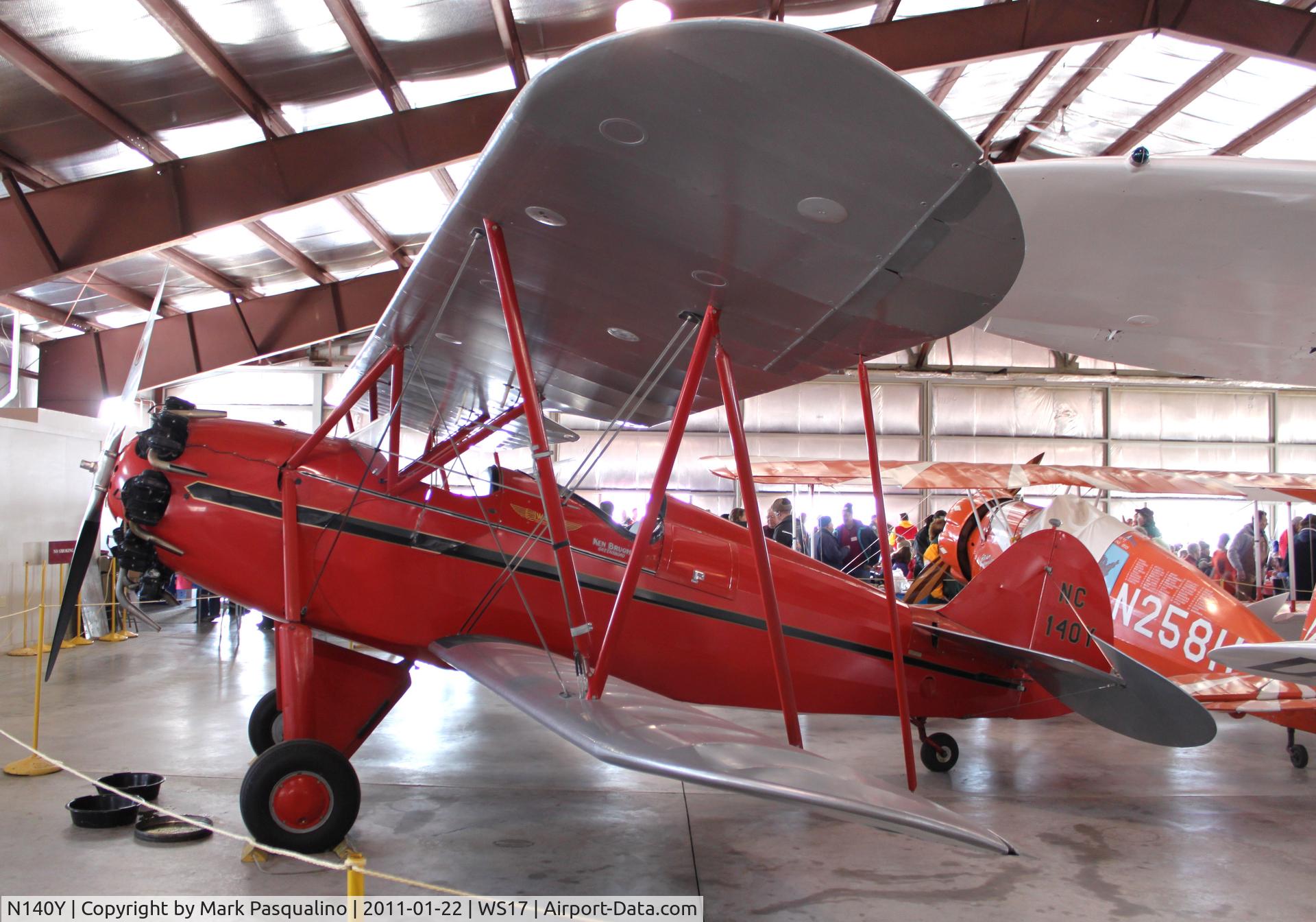 N140Y, 1937 Waco RNF C/N 3317, Waco RNF