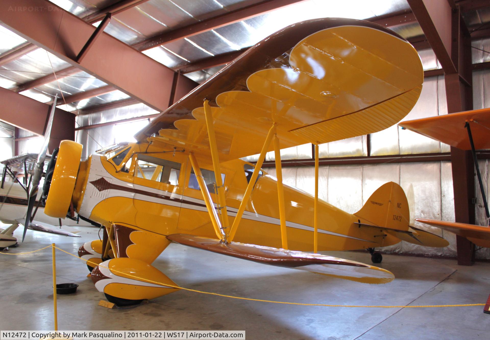 N12472, 1932 Waco UEC C/N 3638, Waco UEC