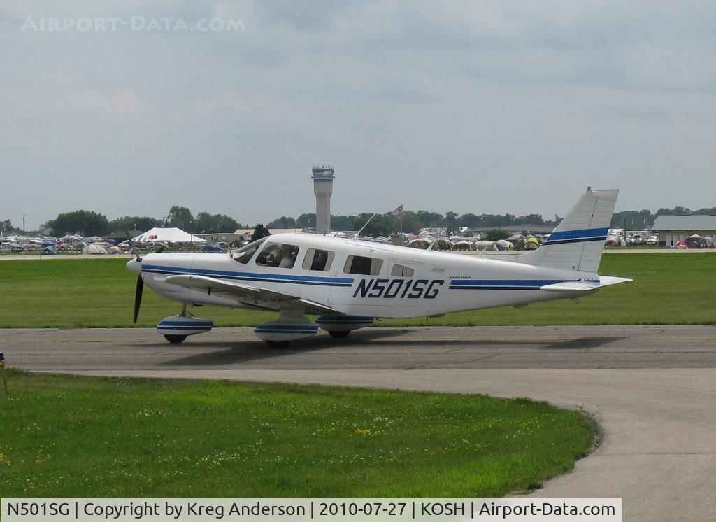 N501SG, 1983 Piper PA-32-301 Saratoga C/N 32-8306003, EAA AirVenture 2010
