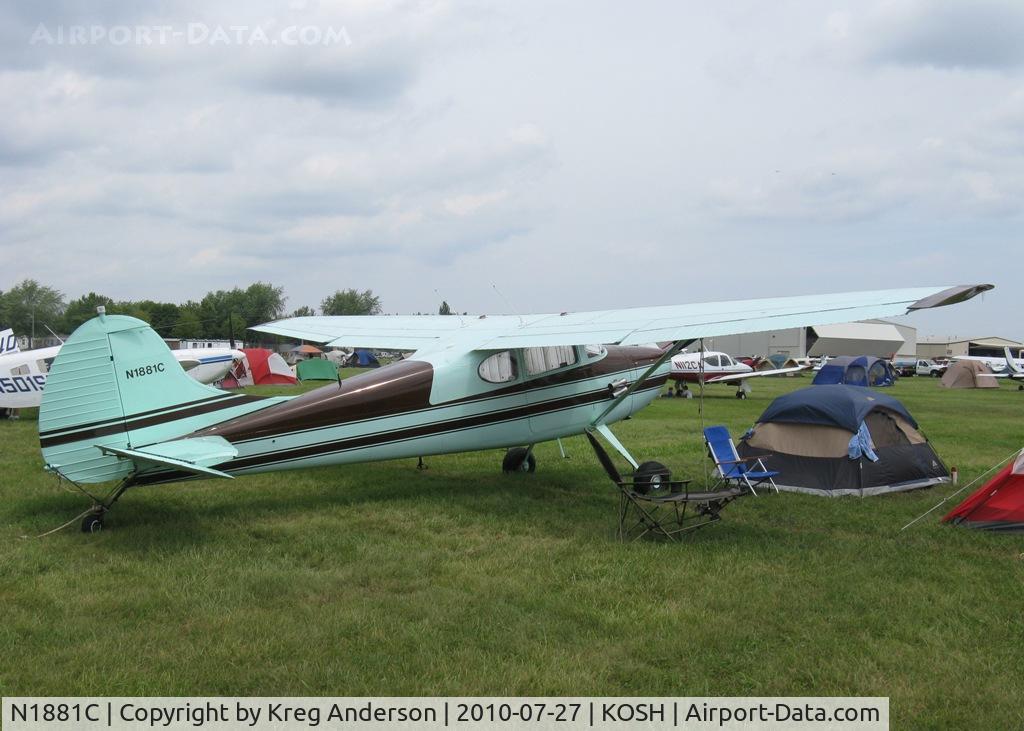 N1881C, 1953 Cessna 170B C/N 26025, EAA AirVenture 2010