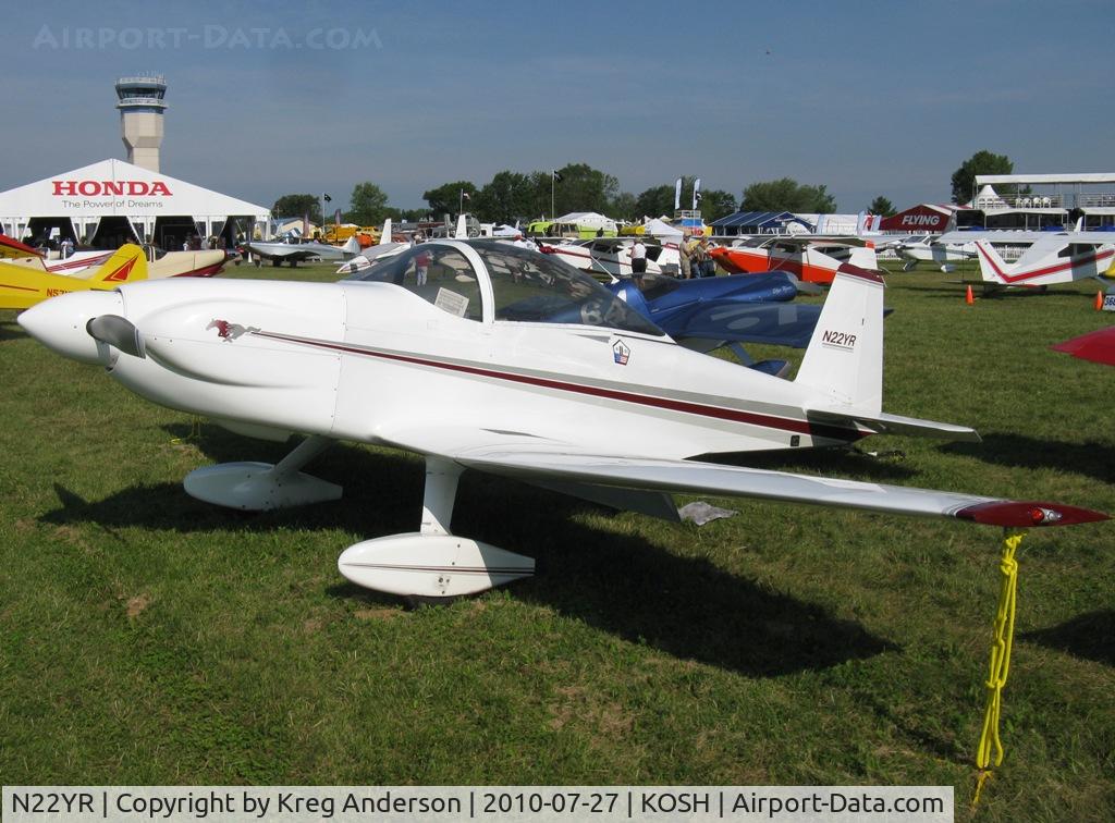 N22YR, 1998 Bushby Mustang II C/N 72A, EAA AirVenture 2010