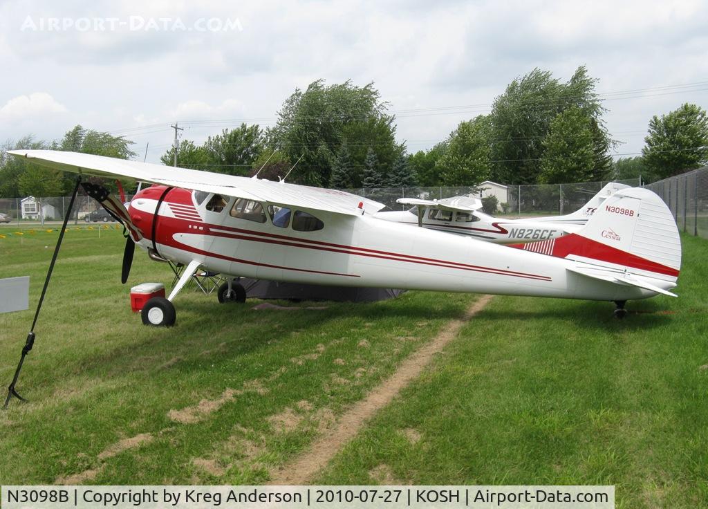 N3098B, 1952 Cessna 190 C/N 7983, EAA AirVenture 2010