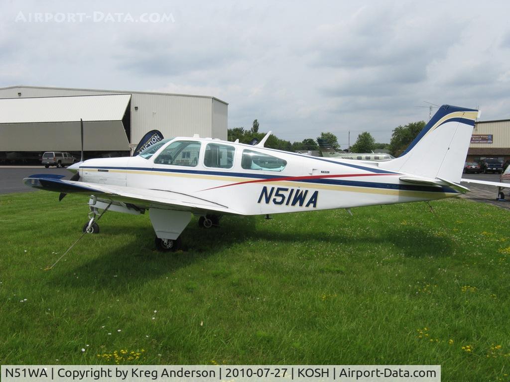 N51WA, 1973 Beech F33A Bonanza C/N CE-452, EAA AirVenture 2010
