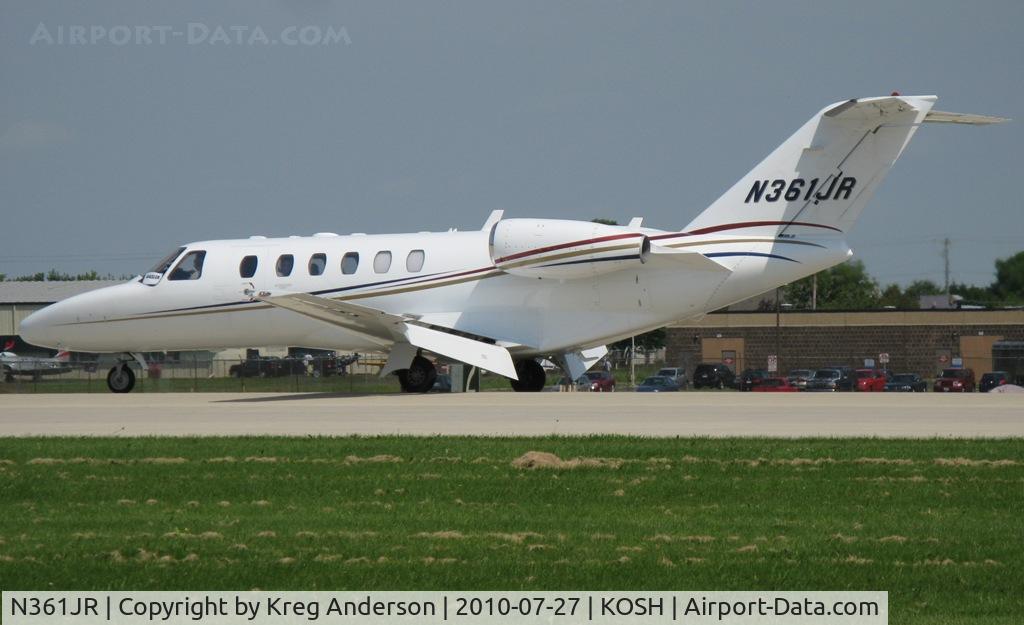N361JR, 2007 Cessna 525A CitationJet CJ2+ C/N 525A0361, EAA AirVenture 2010