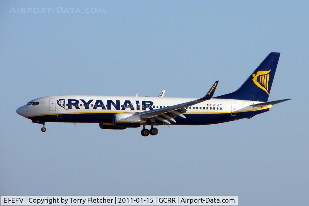 EI-EFV, 2009 Boeing 737-8AS C/N 35017, Ryanair's 2009 BOEING 737-8AS/W, c/n: 35017