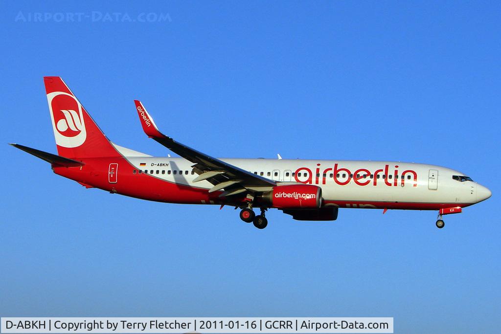 D-ABKH, 2009 Boeing 737-86J C/N 37747, Air Berlin 2009 BOEING 737-86J, c/n: 37747 at Lanzarote