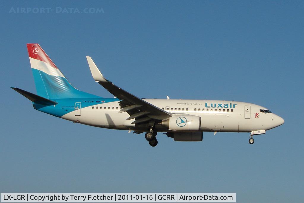 LX-LGR, 2004 Boeing 737-7C9 C/N 33803, Luxair's 2004 Boeing 737-7C9, c/n: 33803