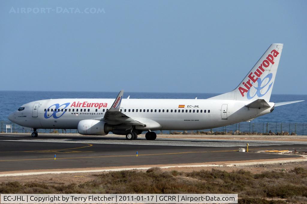 EC-JHL, 2005 Boeing 737-85P C/N 33976, Air Europa's 2005 Boeing 737-85P, c/n: 33976