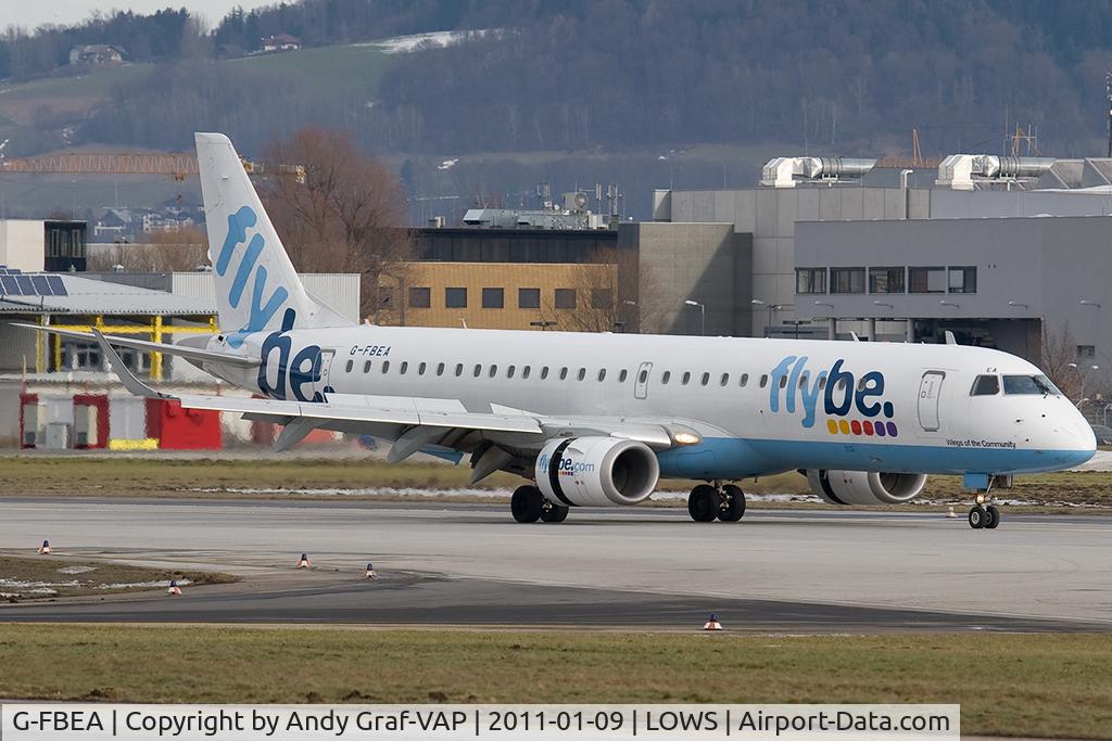 G-FBEA, 2006 Embraer 195LR (ERJ-190-200LR) C/N 19000029, FlyBe EMB190