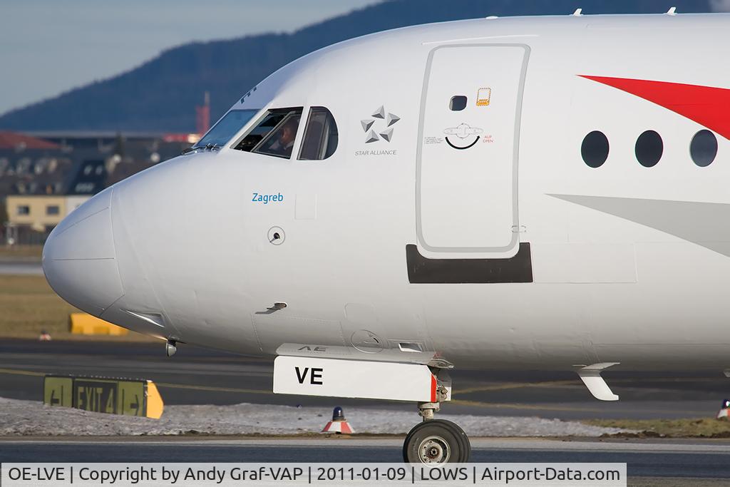 OE-LVE, 1994 Fokker 100 (F-28-0100) C/N 11499, Austrian Arrows F100