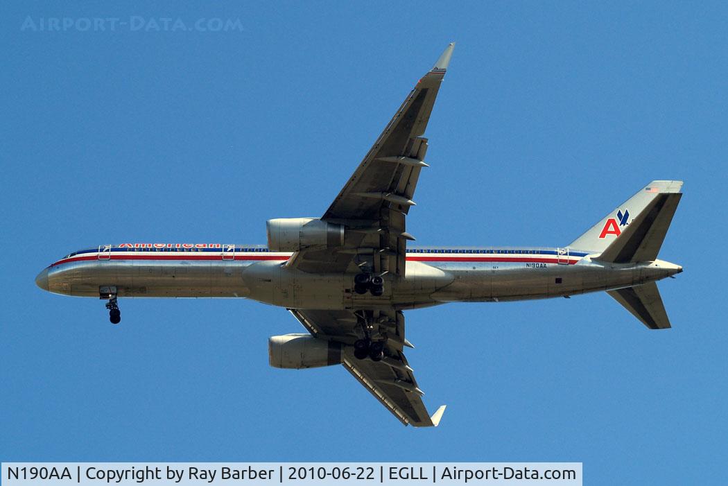 N190AA, 2001 Boeing 757-223 C/N 32384, Boeing 757-223ET [32384] (American Airlines) Home~G 22/06/2010