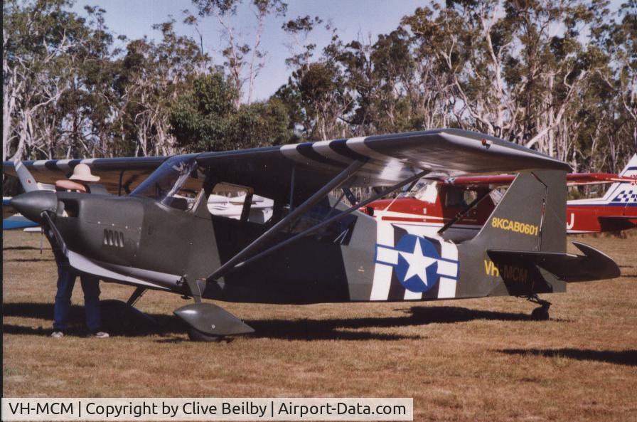 VH-MCM, 1980 American Champion 8KCAB Decathlon C/N 601-80, Taken at an airshow at Caboolture, Queensland